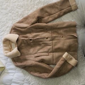 Zara Brown Sherpa Jacket
